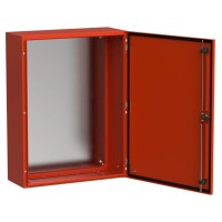 ЩМП-80.60.30 УХЛ1 IP66 RAL3020 TITAN 5 (TI5-13-N-080-060-030-66). Корпус металлический с монтажной платой. IEK