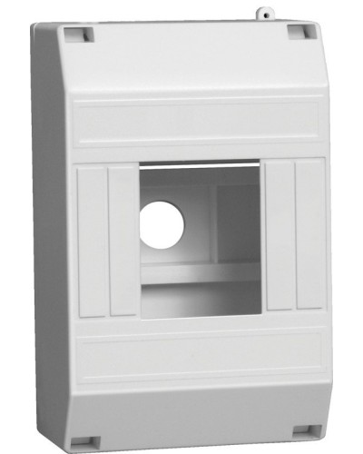 Корпус пластиковый КМПн 1/4 IP20 белый (MKP31-N-04-30-135). Щиток модульный без дверцы, настенный. IEK в Волгограде