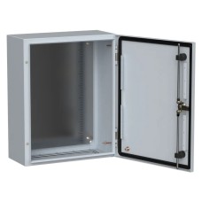 ЩМП-50.40.20 УХЛ1 IP66 500x400x200 TITAN 5 (TI5-10-N-050-040-020-66). Шкаф металлический с монтажной платой. IEK