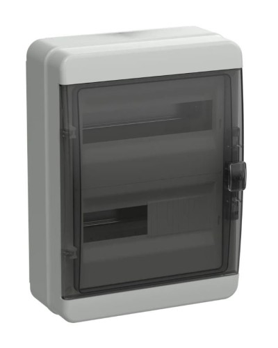 Корпус пластиковый КМПн-24 IP65 TEKFOR (TF5-KP72-N-24-65-K03-K02). Корпус модульный пластиковый черная прозрачная дверь. IEK в Волгограде