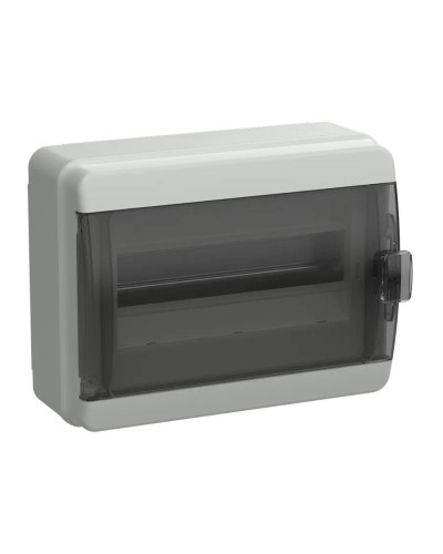 Корпус пластиковый КМПн-12 IP65 TEKFOR (TF5-KP72-N-12-65-K03-K02). Корпус модульный пластиковый черная прозрачная дверь. IEK в Волгограде