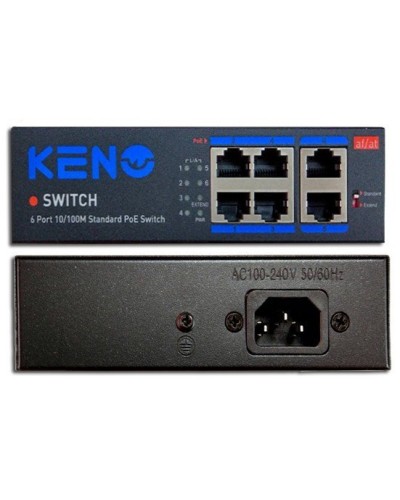 KN-SW402POE+. Коммутатор с питанием по PoE. KENO в Волгограде
