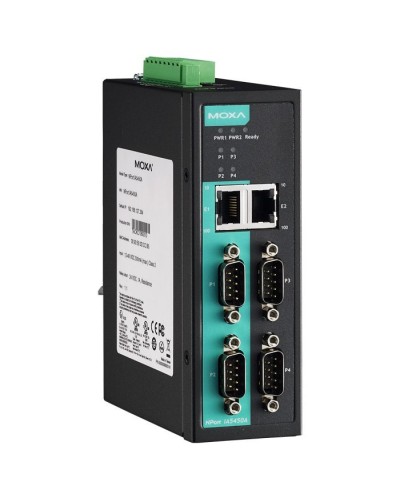 NPort IA5450A. 4-портовый усовершенствованный преобразователь. MOXA в Волгограде