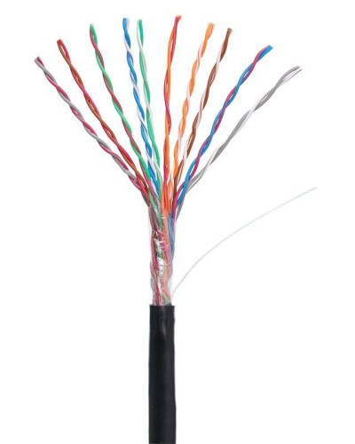 U/UTP 10pair, Cat5, Out, PE (EC-UU010-5-PE-BK-3). Кабель «витая пара» (LAN) для структурированных систем связи. NETLAN в Волгограде
