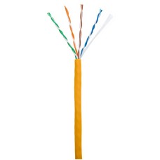 U/UTP 4pair, Cat5e, In, LSZH (EC-UU004-5E-LSZH-OR-1). Кабель «витая пара» (LAN) для структурированных систем связи. NETLAN