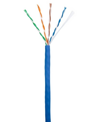 U/UTP 4pair, Cat5e, In, PVC (EC-UU004-5E-PVC-BL). Кабель «витая пара» (LAN) для структурированных систем связи. NETLAN в Волгограде