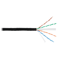 U/UTP 4pair, Cat6a, Solid, In/Out, нг(А)-HF (NMC 4155C-BK). Кабель «витая пара» (LAN) для структурированных систем связи. NIKOMAX