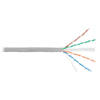 U/UTP 4pair, Cat6, Solid, In, нг(А)-HF (NMC 4140C-GY). Кабель «витая пара» (LAN) для структурированных систем связи. NIKOMAX