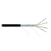 F/UTP 4pair, Cat5e, Solid, In/Out, нг(А)-HF (NMC 9200C-BK). Кабель «витая пара» (LAN) для структурированных систем связи. NIKOMAX