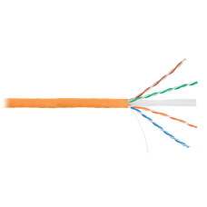 U/UTP 4pair, Cat6, Solid, In, нг(А)-HF (NMC 9140C-OR). Кабель «витая пара» (LAN) для структурированных систем связи. NIKOMAX