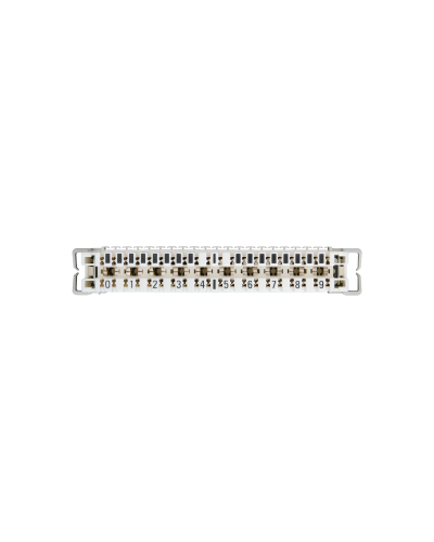 NMC-PL10-DU-10 (10 шт). Плинт размыкаемый, (0...9), крепление под кронштейн и круглые направляющие. NIKOMAX в Волгограде