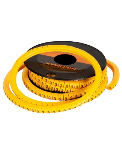 NMC-CMR-H-YL-500 (500шт). Маркер кабельный. NIKOMAX в Волгограде