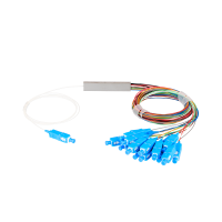 NMF-SPP1X16A1-SCU-M. Сплиттер планарный 1x16, 9/125мкм, SC/UPC, 0.9 мм. NIKOMAX