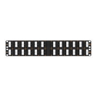 NMC-RP48UD2-AN-2U-BK. Патч-панель 19. NIKOMAX