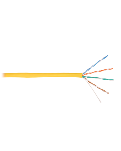 U/UTP 4pair, Cat5e, Solid, In, нг(А)-HF (NMC 4100C-YL). Кабель «витая пара» (LAN) для структурированных систем связи. NIKOMAX в Волгограде