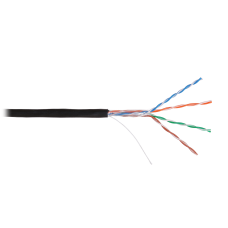 U/UTP 4pair, Cat5e, Solid, Out, PVC (NMC 4100B-BK). Кабель «витая пара» (LAN) для структурированных систем связи. NIKOMAX