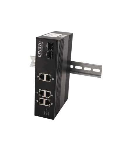 SW-8062/IC. Промышленный PoE коммутатор Gigabit Ethernet на 8 портов. OSNOVO в Волгограде
