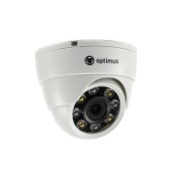 IP-E022.1(2.8)PL_DP03. Видеокамера IP купольная. Optimus