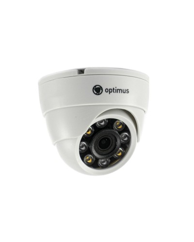 IP-E022.1(2.8)PL_DP03. Видеокамера IP купольная. Optimus в Волгограде