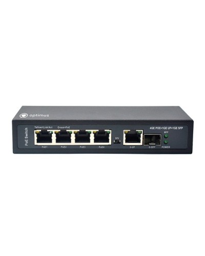U1E-4G/1G/1S. Коммутатор с PoE . Optimus в Волгограде