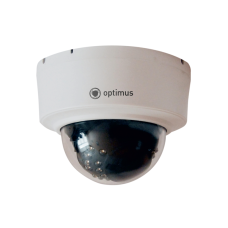 IP-S025.0(2.8)P_DP01. Видеокамера IP купольная. Optimus