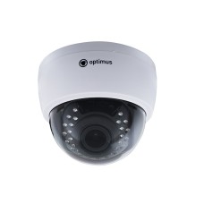 IP-S025.0(2.8-12)P_DP02. Видеокамера IP купольная. Optimus