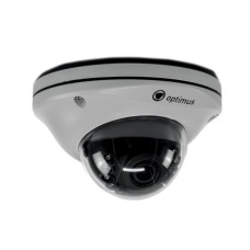 IP-S075.0(2.8)MP_DM01. Видеокамера IP купольная. Optimus