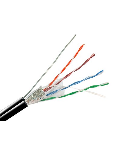 FTP-5e 4х2х0.51 Cu (outdoor) С ТРОСОМ. Кабель «витая пара» (LAN) для структурированных систем связи. Optimus в Волгограде