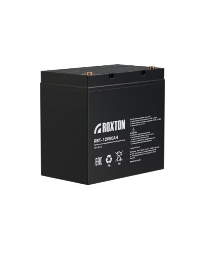 RBT-12V50AH. Аккумулятор герметичный свинцово-кислотный. ROXTON в Волгограде