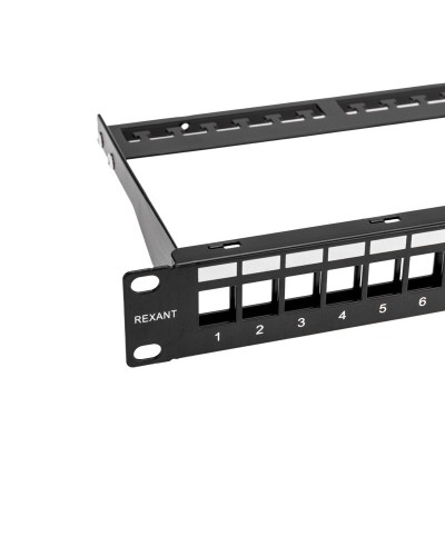 Панель коммутационная наборная 19", 1U, 24 порта, UTP REXANT PRO (02-0053): Патч-панель 19" в Волгограде