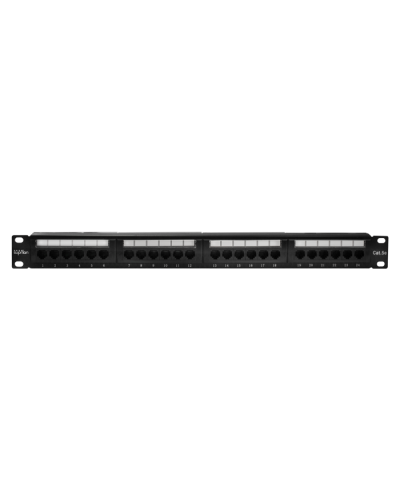 Патч-панель 19", 24хRJ-45, UTP, Cat.5e, 1U (10-0403): Патч-панель 19'' в Волгограде