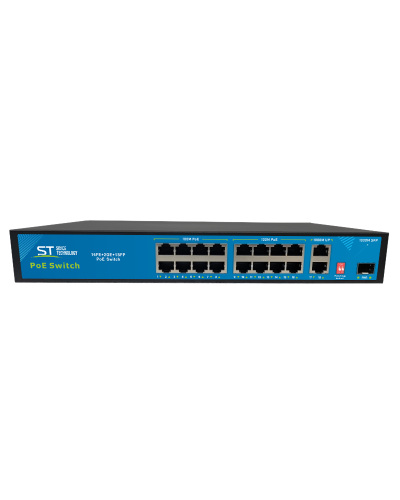 ST-S165POE PRO (версия 2). Сетевой PoE коммутатор. Space Technology в Волгограде