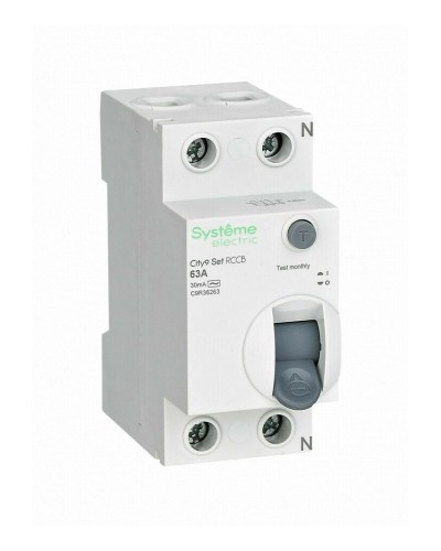 City9 Set 63А 2P 30мА AC 230В (C9R36263). Выключатель дифференциального тока. Systeme Electric в Волгограде