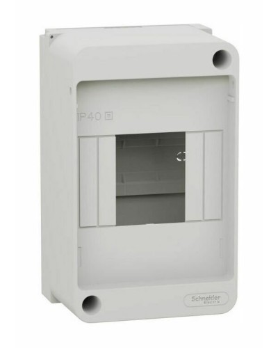 City9 Box XS 4 модуля без дверцы, белый (EZ9EAA104). Щиток модульный. Systeme Electric в Волгограде