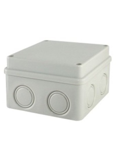 Коробка ОП 110х110х70мм, крышка на винтах, IP55, 8вх., без гермовводов (SQ1401-0824). Распаячная коробка. TDM ЕLECTRIC в Волгограде