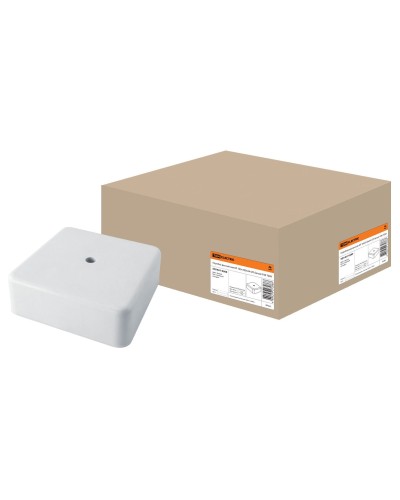 Коробка КР 100х100х44 ОП белая, IP40 (SQ1401-0209). Распаячная коробка. TDM ЕLECTRIC в Волгограде