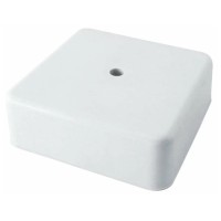 Коробка КР 75х75х28 ОП белая IP40 (SQ1401-0205). Распаячная коробка. TDM ЕLECTRIC