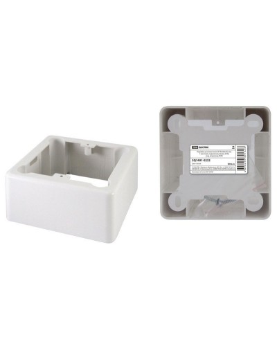 Коробка установочная ОП 85х85х42мм, 1-местная, подъемная, белая, IP20 TDM (SQ1401-0232). Коробка установочная ОП. TDM ЕLECTRIC в Волгограде