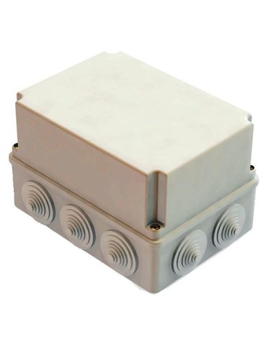 Коробка ОП 190х140х120мм, крышка, IP44, 10 гермовводов (SQ1401-1245). Распаячная коробка. TDM ЕLECTRIC в Волгограде