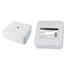Коробка КР 50х50х20 ОП белая, IP40 (SQ1401-0901). Распаячная коробка. TDM ЕLECTRIC