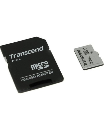 TS32GUSD300S-A. Карта памяти microSDXC, 32 ГБ, Class 10. TRANSCEND в Волгограде