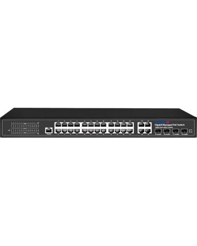 TR-NS24284C-400-24PoE. Коммутатор с PoE. Trassir в Волгограде