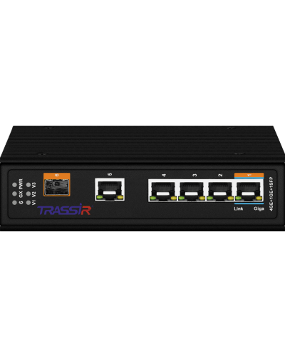 TR-NS15061S-150-4POE. Коммутатор с PoE. Trassir в Волгограде
