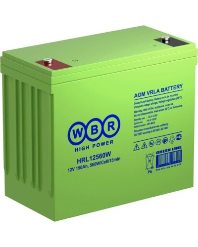 WBR HRL12560W. Аккумулятор герметичный свинцово-кислотный. WBR в Волгограде