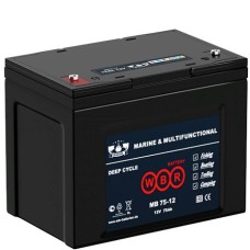 WBR MB75-12. Аккумулятор герметичный свинцово-кислотный. WBR