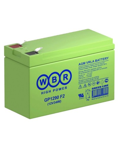 WBR GP1290 F2. Аккумулятор герметичный свинцово-кислотный. WBR в Волгограде