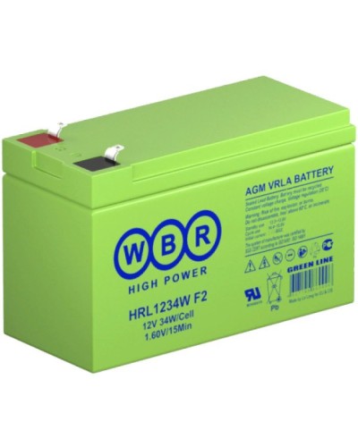 WBR HRL1234W F2. Аккумулятор герметичный свинцово-кислотный. WBR в Волгограде