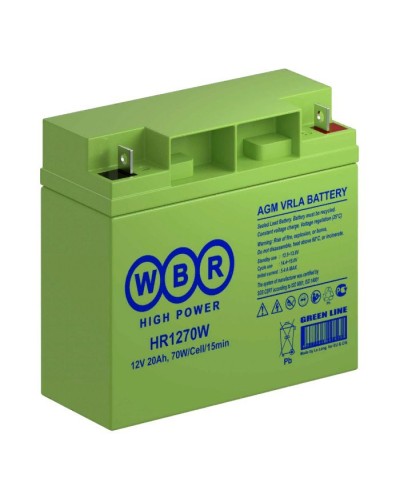 WBR HR1270W. Аккумулятор герметичный свинцово-кислотный. WBR в Волгограде