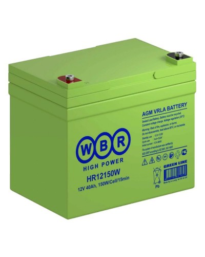WBR HR12150W. Аккумулятор герметичный свинцово-кислотный. WBR в Волгограде