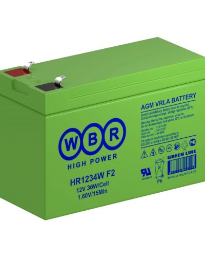 WBR HR1234W F2. Аккумулятор герметичный свинцово-кислотный. WBR в Волгограде